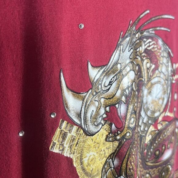 🔥🔥 VINTAGE MARC ECKO UNLIMITED T-SHIRT Men Sz L -  RARE DRAGON Tee - EUC - Picture 3 of 9